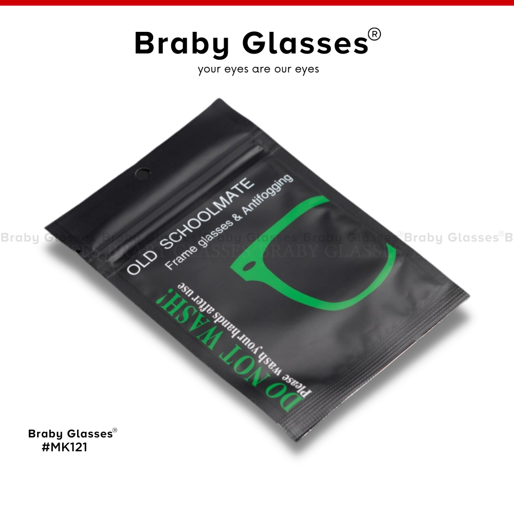 Khăn lau kính Nano Braby chống bám hơi nước, chống hấp hơi sương mù cho kính