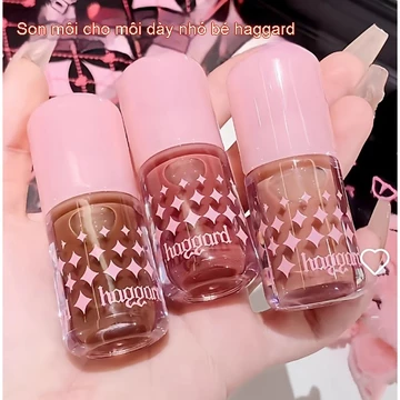 Haggard Son bóng Lip Gloss Lipstick IMO Monster Little Chubby Lip Care Gloss Mirror Color Lip Gloss