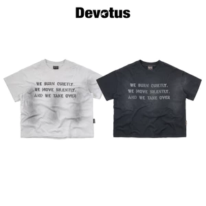 ÁO Thun 100% COTTON 300GSM in lụa trame BIG BOXY DEVOTUS - OVERTHROW TEE RÃ RẬP