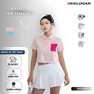 Áo polo thể thao Pickleball, Golf, Cầu lông, Tennis nữ VELOSAR PPS-20024