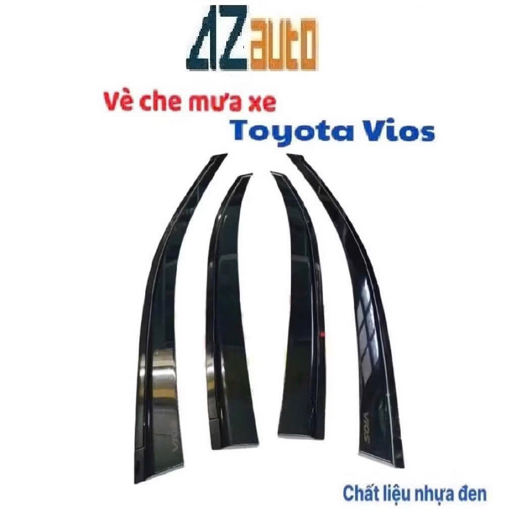 Vè che mưa xe Toyota Vios 2014-2026 nhựa ABS cao cấp