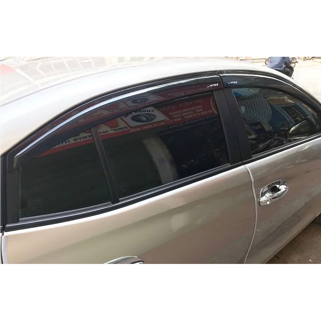 Vè che mưa xe Toyota Vios 2014-2026 nhựa ABS cao cấp