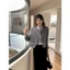 TRIANGLE - Flowers Tweed Jacket (Cân nhắc kỹ, return is not welcomed) - Áo dạ tweed chần bông Hàn Quốc cao cấp