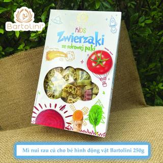 Mì Nui Rau Củ Hữu Cơ Cho Bé Bartolini 250g Hình Ngộ Nghĩnh, Dễ Ăn, Giàu Dinh Dưỡng – Natural Market