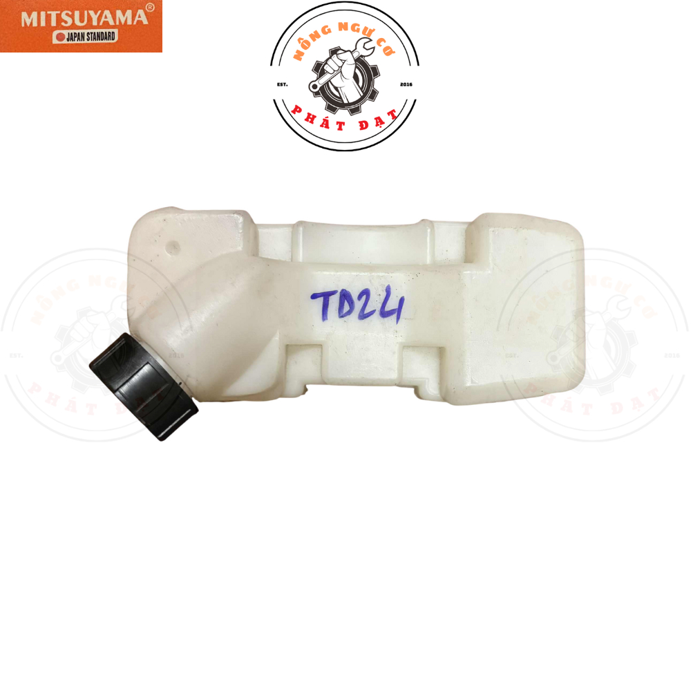 Bình xăng lớn máy cắt cỏ KAWASAKI TD24 dưới, dày dặn chắc chắn như zin, vừa khớp
