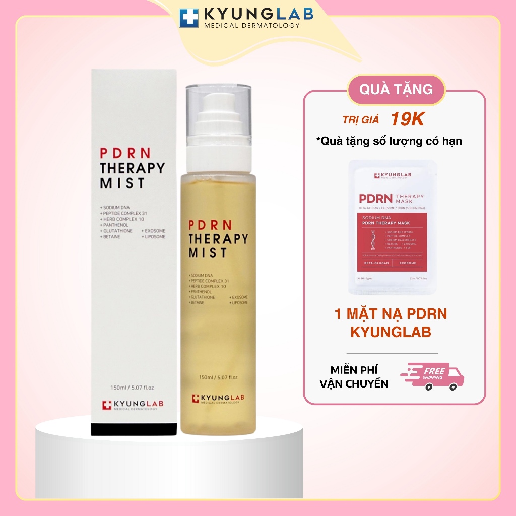 Xịt khoáng kyunglab,Xịt khoáng tế bào gốc KyungLab PDRN Therapy