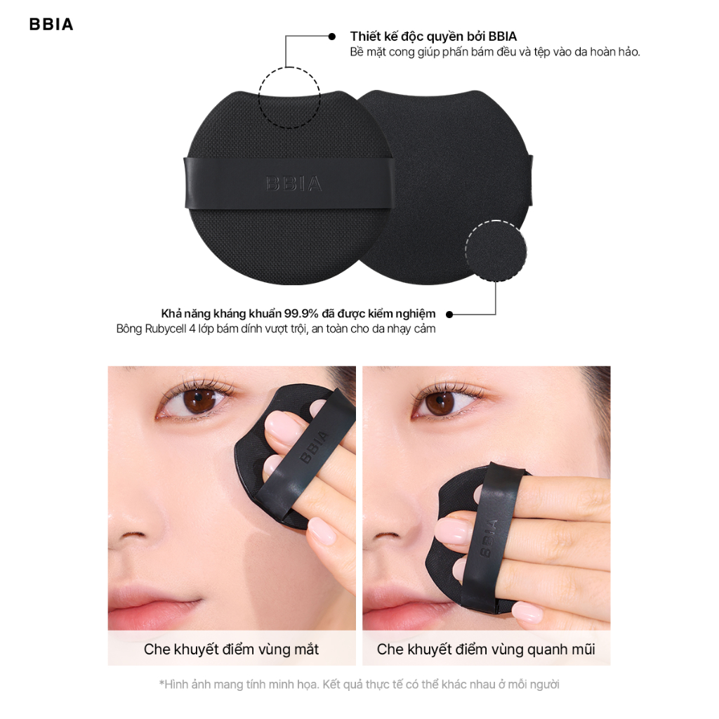 [NEW] Cushion Che phủ hoàn hảo, lớp nền mịn lì suốt 24h BBIA Eau Matte Cushion 15g