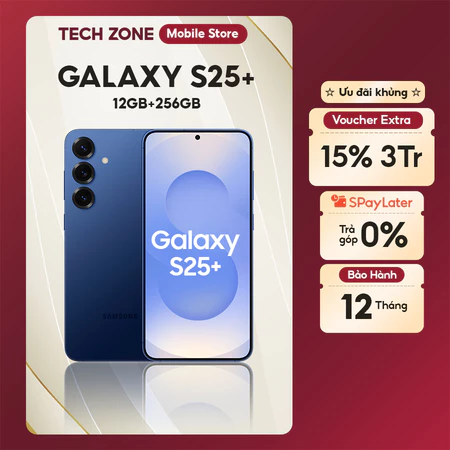 Kich Online T6 - Điện thoại Samsung Galaxy S25+ 5G 12/256GB - Galaxy AI - S25 Plus - Bảo hành chính hãng