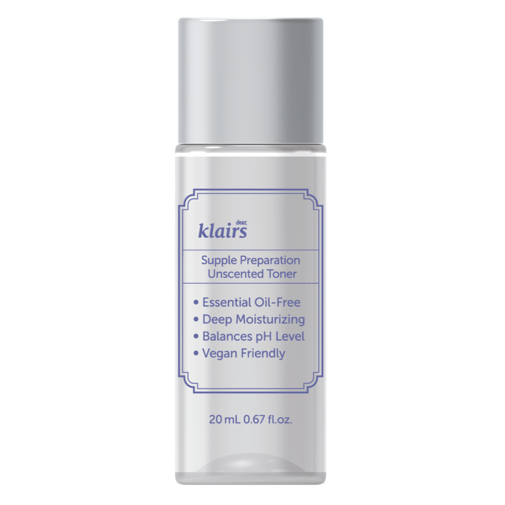 [QUÀ TẶNG KHÔNG BÁN] 1pcs Nước hoa hồng Dear, Klairs 20ml