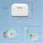 Nút tai khử tiếng ồn, Silicon siêu mềm, Nút tai chống nước,Có thể tái sử dụng để ngủ, làm việc, học tập
