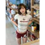 Áo Thun Nữ In Hình Hello Kitty Inverted Ôm Body Tay Ngắn Croptop Phong Cách Y2K Tôn Dáng Cực Hot