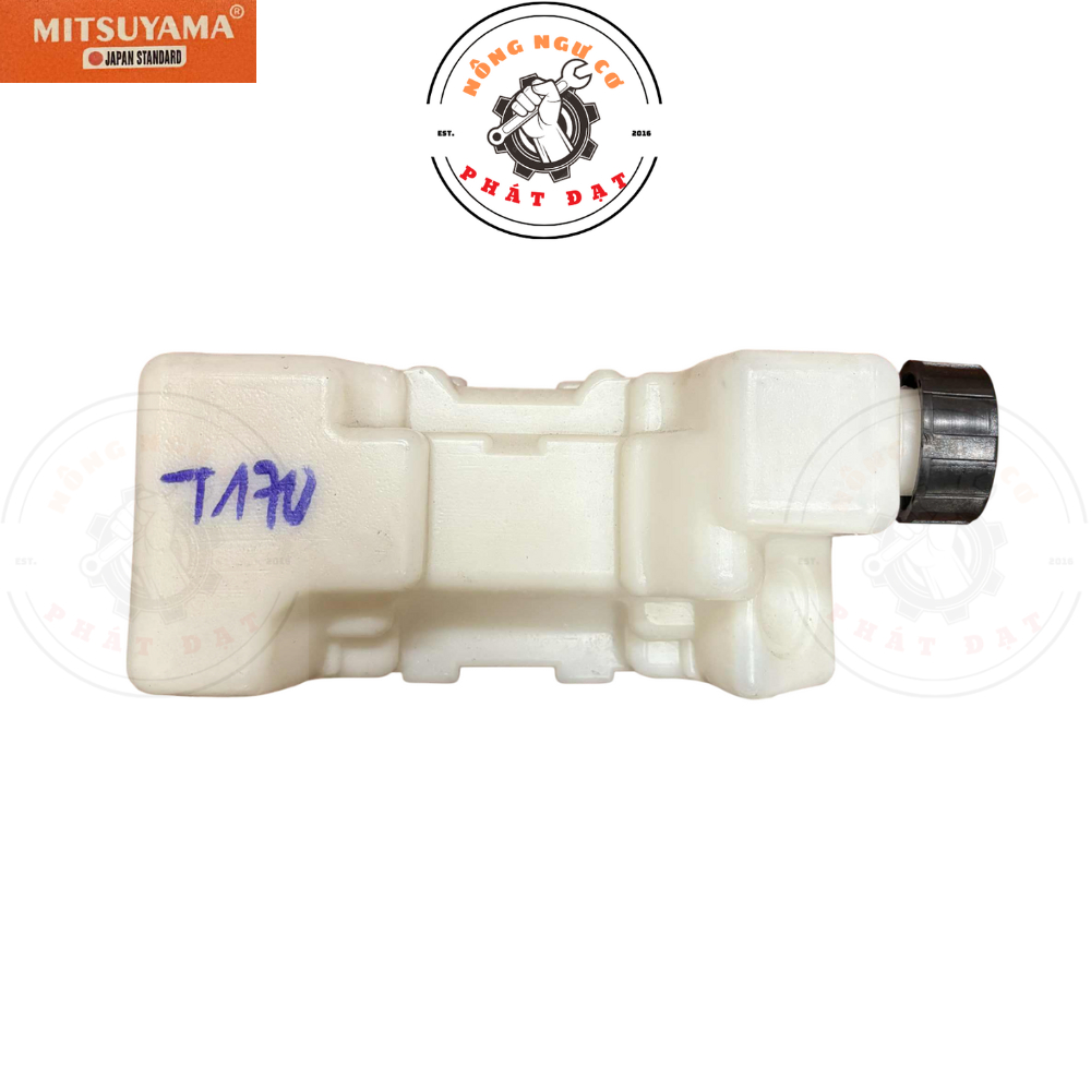 Bình xăng lớn máy cắt cỏ MITSUBISHI T170-T200 dưới, nhựa nguyên sinh, dày như zin, chắc chắn, bền