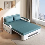 Giường sofa gấp gọn thành ghế đa năng bọc vải nano cao cấp,sofa giường thông minh gấp gọn thành ghế có hộc đồ — ảnh 3