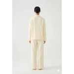 Bộ Đồ Ngủ Pijama Nữ Cotton Muslin Xô Cao Cấp Tay Dài Quần Dài VD21 VÂN DU — ảnh 3
