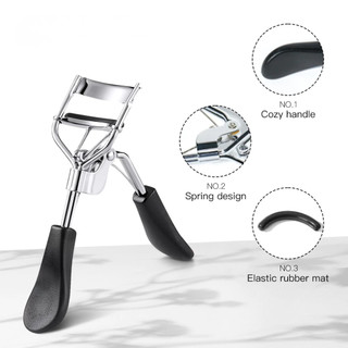 Kẹp Bấm Mi Gecomo Đệm Silicon Ôm Mi Uốn Cong Tự Nhiên Không Gãy Rụng Dễ Dùng Cho Mọi Dáng Mắt Mi