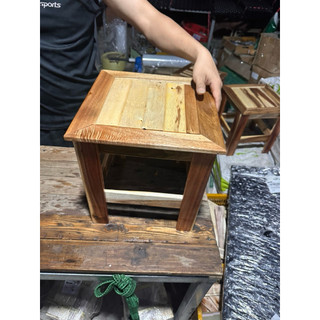 Bàn gỗ tràm tự nhiên. 47x47x47cm. bàn làm chắc chắn