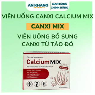 [ DATE 2028 ] Viên Uống Calcium MIX Hữu Cơ – Bổ Sung Canxi, Magie, D3K2 Nhập Khẩu Ba Lan Cho Mẹ Bầu, Ngừa Loãng Xương