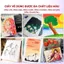 Sổ Vẽ Đa Chất Liệu GLOBAL ART 230gsm, Sketchbook A4/A5 Giấy Không Kỵ Tẩy Vẽ Màu Nước, Gouache, Acrylic