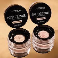 Phấn Phủ Bột Catrice Bright&Blur Setting Powder Mỏng Nhẹ Kiềm Dầu Tốt 8g - Bebeau