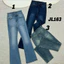 Quần Jeans Nữ Lưng Cao Ống Loe Dài Tôn Dáng