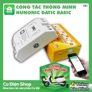 Công tắc thông minh Hunonic Datic - Điều khiển từ xa bằng điện thoại
