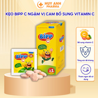 Kẹo Ngậm Vitamin C Cho Bé Bipp C Của Dược Hậu Giang Gói 10 Viên Ngậm Bổ Sung Vitamin C