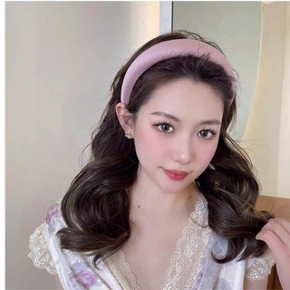 Băng Đô Cài Tóc Lụa Trơn, Mấn Áo Dài Phong Cách Tiểu Thư Hàn Quốc Y348