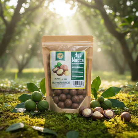 Hạt Macca Úc TLP Food Đồ Ăn Vặt Yêu Thích