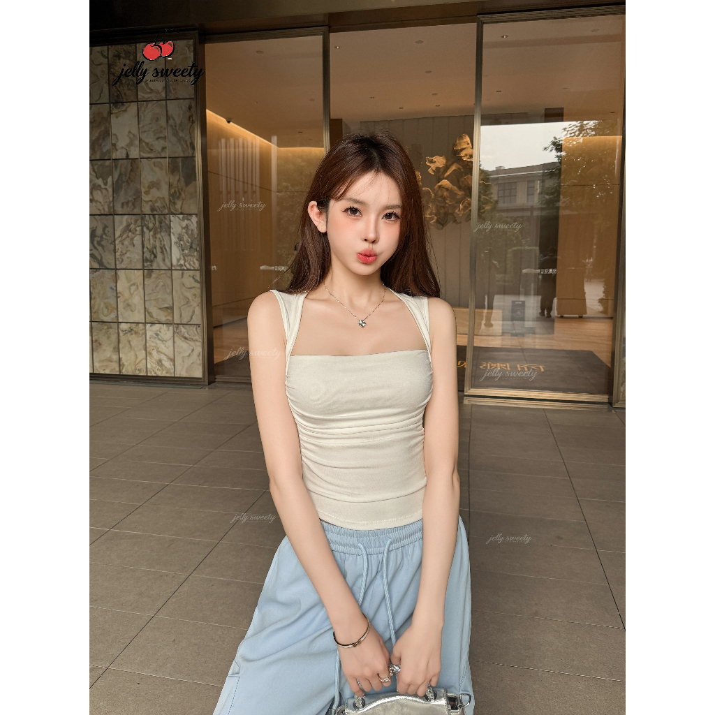 Áo Sát Nách Cúp Ngực Cotton  nâng trọn vòng một - Nữ Tính, Quyến rũ