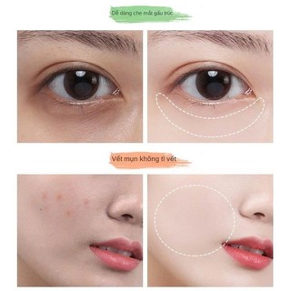 Kem Che Khuyết Điểm Zeesea W01 W02 C05 Mỏng Nhẹ Tự Nhiên Che Thâm Mụn Quầng Mắt Lâu Trôi Lớp Nền Mịn