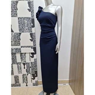 Đầm dạ hội một vai kết hoa vnxk
