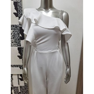 Jumsuit trắng vnxk JM STUDIO