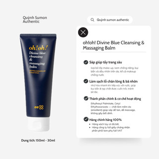 [CÔNG TY] Sáp Tẩy Trang OH OH Cleansing Balm Làm Sạch Sâu, Tan Makeup Nhanh, Dịu Nhẹ Cho Da