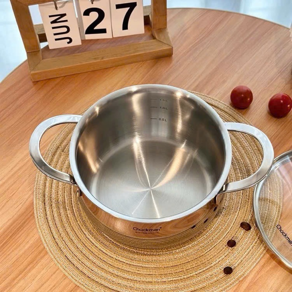 Nồi canh bầu Chockmen inox 304 16cm/20cm C25/C26