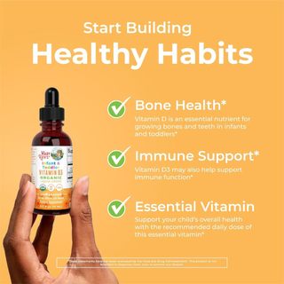 Mary Ruth's Infant & Toddler VITAMIN D3 ORGANIC Liquid Drops