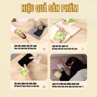 MIẾNG DÁN GIỮ NHIỆT NGẢI CỨU – SET 5 CẶP – DÁN GIỮ ẤM TAY CHÂN, ẤM BỤNG 6H, GIẢM ĐAU MÙA LẠNH