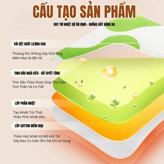 MIẾNG DÁN GIỮ NHIỆT NGẢI CỨU – SET 5 CẶP – DÁN GIỮ ẤM TAY CHÂN, ẤM BỤNG 6H, GIẢM ĐAU MÙA LẠNH