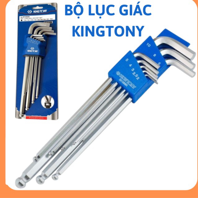 Bộ lục giác bi King Tony,bộ lục giác bông hoa thị,bộ lục giác bông mai,cây lục giác đầu bi,bộ hoa thị,bộ lục lăng,bộ lục