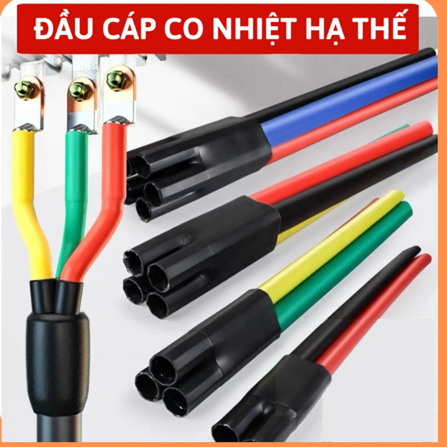Đầu cáp co nhiệt hạ thế,đầu cáp hạ thế,đầu cáp ngầm trung thế,co nhiệt,đầu cáp hộp nối,ống co nhiệt hạ thế,đầu cáp ngầm