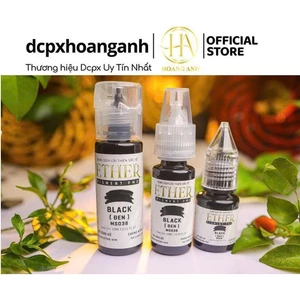 Mực Phun Xăm Chân Mày Ether Pigment PMU Hữu Cơ – Tone Nâu Tự Nhiên, Chống Trổ Xanh Đỏ