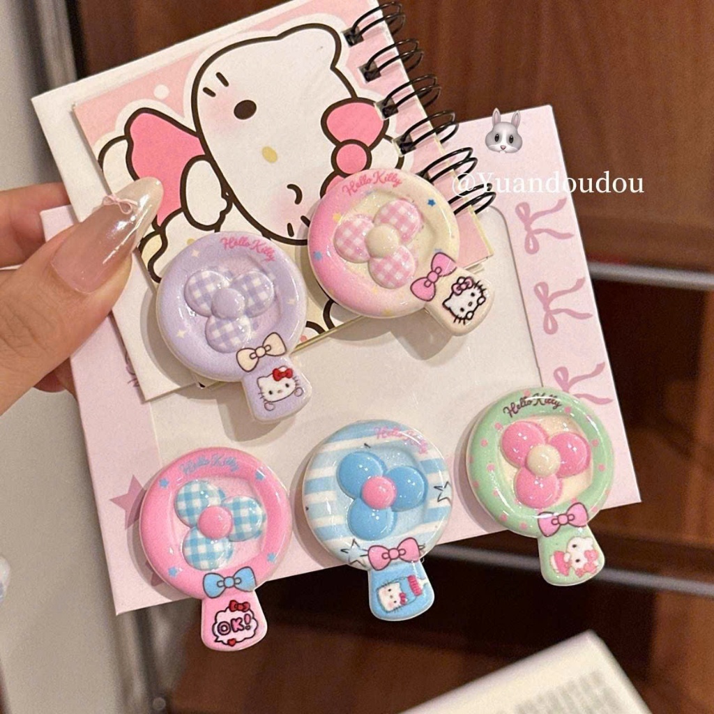 (MUA 2 GIẢM 2K) Set 2 Kẹp Tóc Cho Nữ – Kẹp Mỏ Vịt Xinh Xắn, Phụ Kiện Tóc Nữ Hàn Quốc MIX2