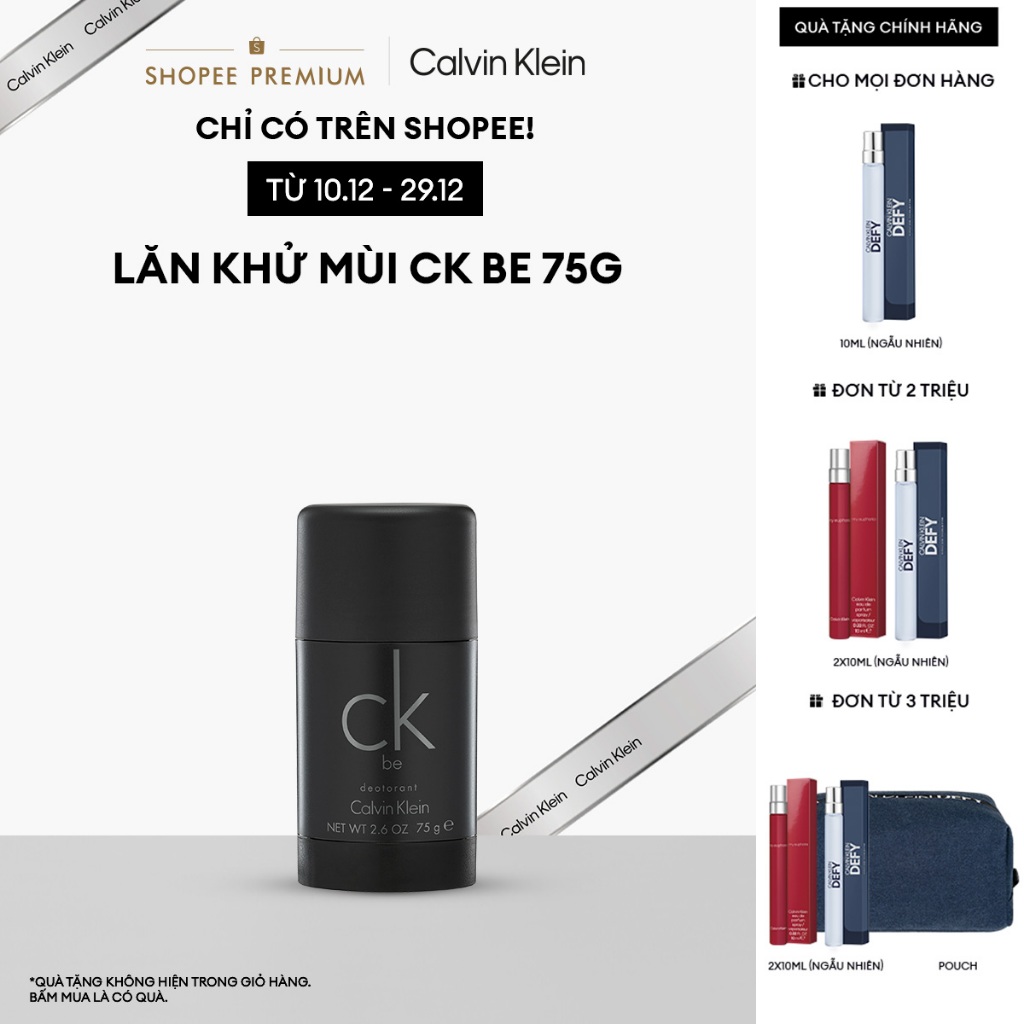 Lăn Khử Mùi Nam Nữ Calvin Klein CK Be Deodorant 75g