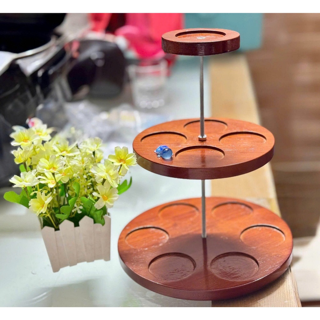 Tháp đựng nước 3 tầng Tròn ngày Tết – TIỆN LỢI & TÔN NGHIÊM CHO BÀN THỜ GIA TIÊN