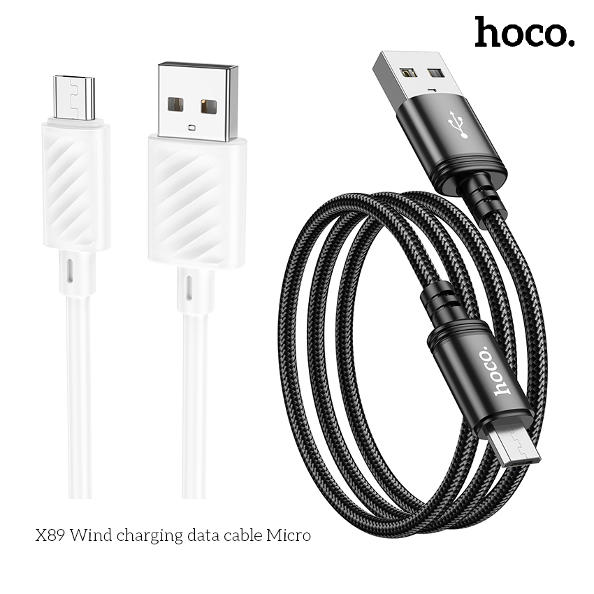Dây Sạc Micro USB – 2.4A – Sạc Nhanh Ổn Định, Bền Bỉ, Dùng Cho Nhiều Thiết Bị – Dài 1m