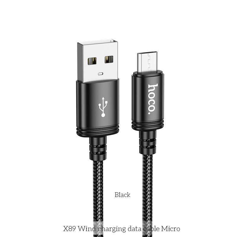 Dây Sạc Micro USB – 2.4A – Sạc Nhanh Ổn Định, Bền Bỉ, Dùng Cho Nhiều Thiết Bị – Dài 1m