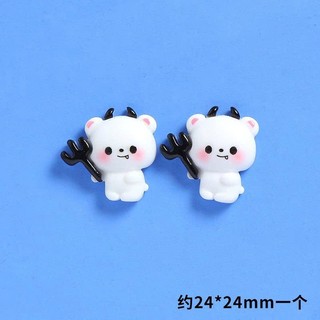 Charm/Sticker gắn dép: Bộ Halloween Mini Cute- Set 8 món