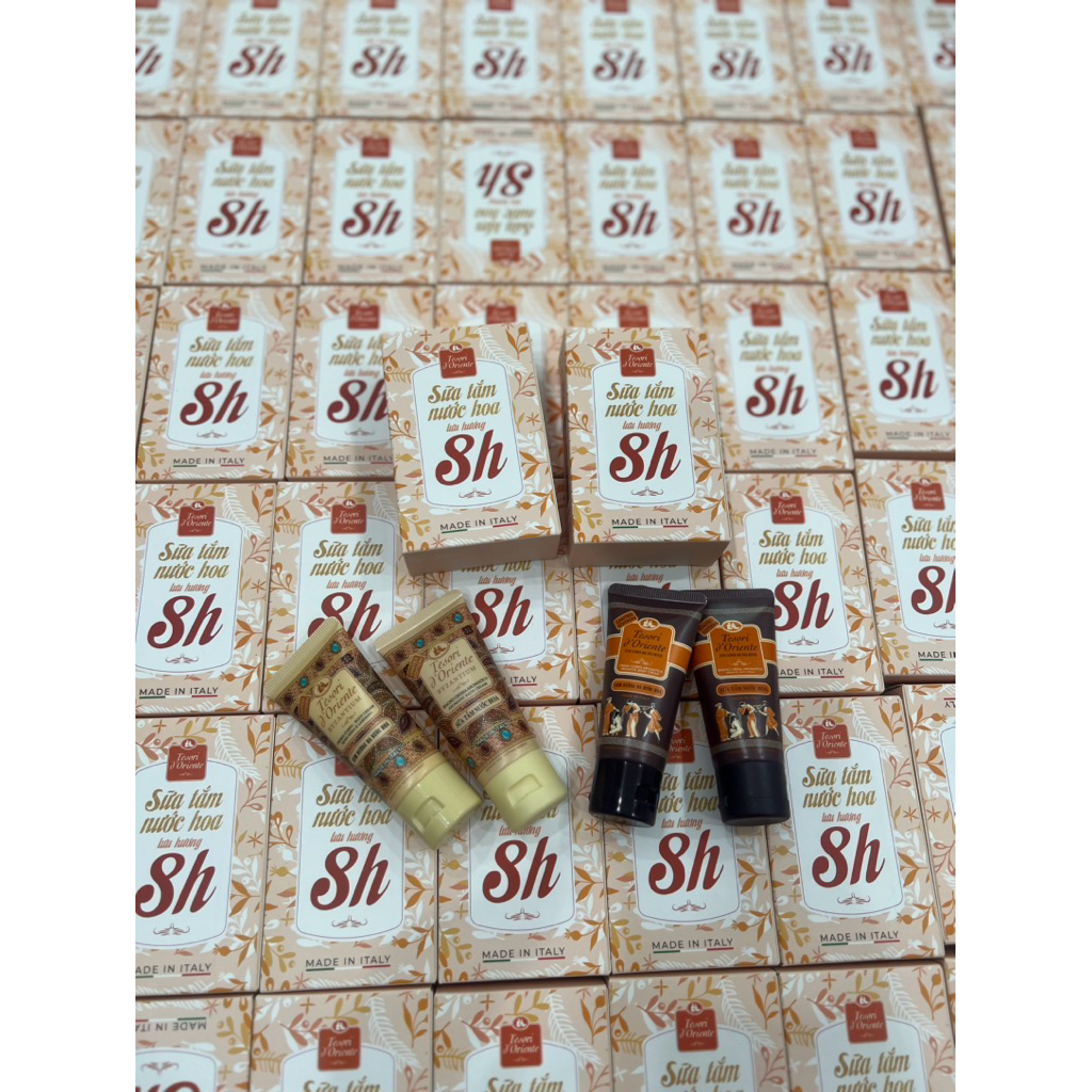 Set sữa tắm mini tesori  2 tuýp du lich mini mẫu mới 2025 va 2026 ngẫu nhiên