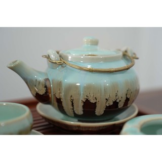 Bộ ấm chén men hỏa biến ngọc trai cao cấp, tổng hợp nhiều kiểu dáng - Gốm sứ Bát Tràng - Gốm Việt