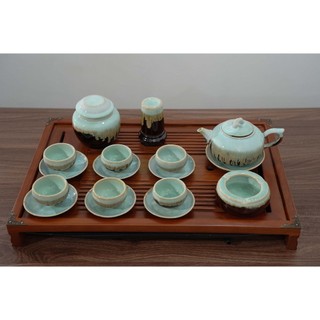 Bộ ấm chén men hỏa biến ngọc trai cao cấp, tổng hợp nhiều kiểu dáng - Gốm sứ Bát Tràng - Gốm Việt