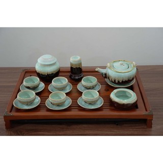 Bộ ấm chén men hỏa biến ngọc trai cao cấp, tổng hợp nhiều kiểu dáng - Gốm sứ Bát Tràng - Gốm Việt